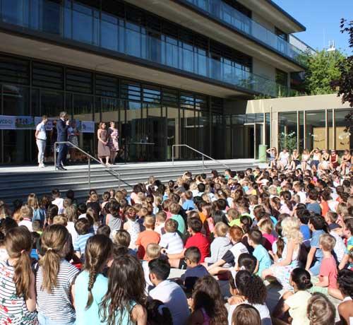 Rekordergebnis bei der Aktion „Zu Fuß zur Schule“ an der Grundschule am Gernerplatz in Puchheim